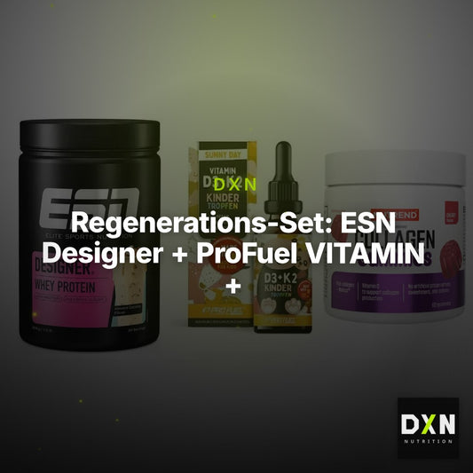 Regenerations-Set: ESN Designer + ProFuel VITAMIN + Nutrend Collage – Clean Showcase Plus