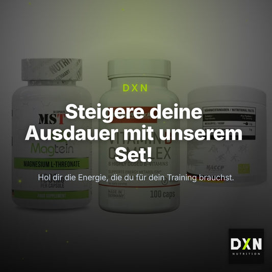 Ausdauer-Set: MST Magnesium + Body Attack + MST Arginine HCL – Clean Showcase Plus