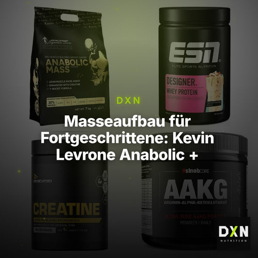 Masseaufbau für Fortgeschrittene: Kevin Levrone Anabolic + 3 weitere – Clean Showcase Plus