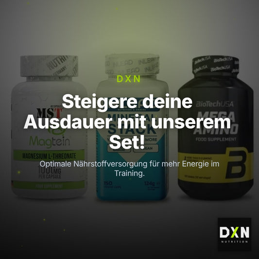 Ausdauer-Set: MST Magnesium + INLEAD Mineral + BioTech Mega – Clean Showcase Plus