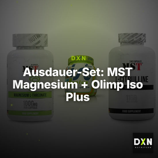 Ausdauer-Set: MST Magnesium + Olimp Iso Plus + MST Citrulline – Clean Showcase Plus