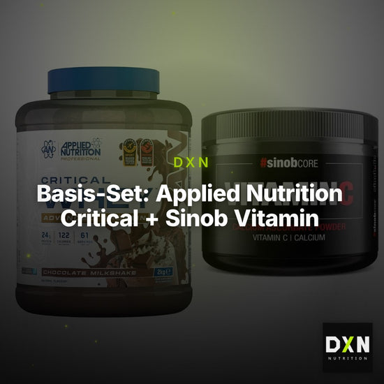 Basis-Set: Applied Nutrition Critical + Sinob Vitamin C Calcium – Clean Showcase Plus