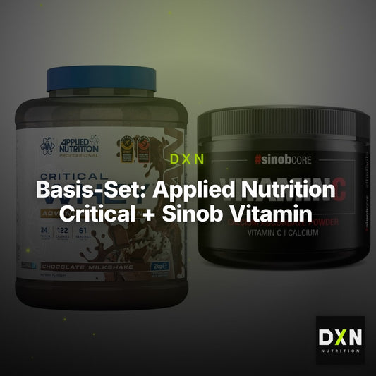 Basis-Set: Applied Nutrition Critical + Sinob Vitamin C Calcium – Clean Showcase Plus