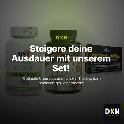 Ausdauer-Set: MST Magnesium + Big Zone Zink + Olimp Beta-Alani – Clean Showcase Plus
