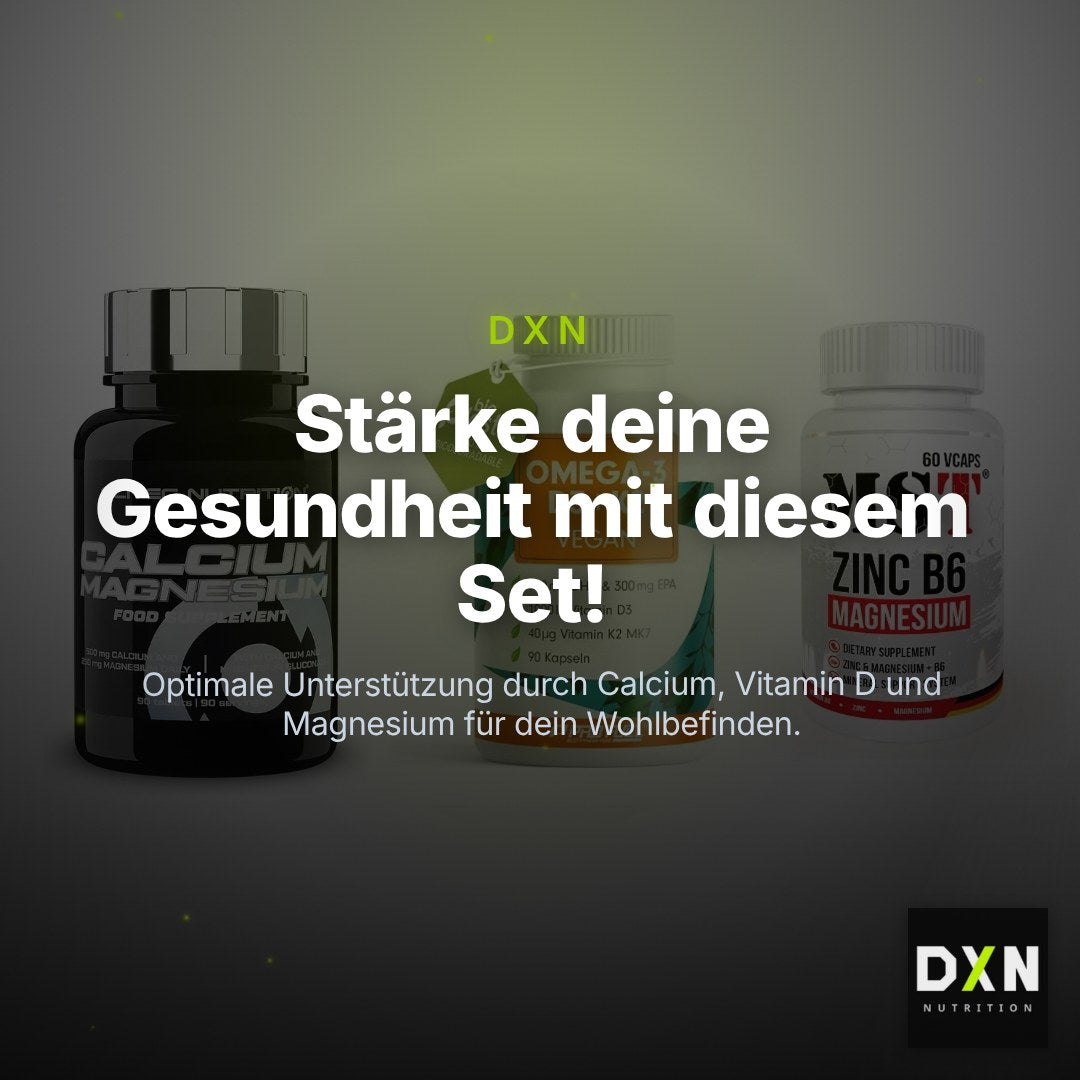 Calcium, Vitamin D & Magnesium: Scitec Calcium Magnesium + 2 weitere – Clean Showcase Plus