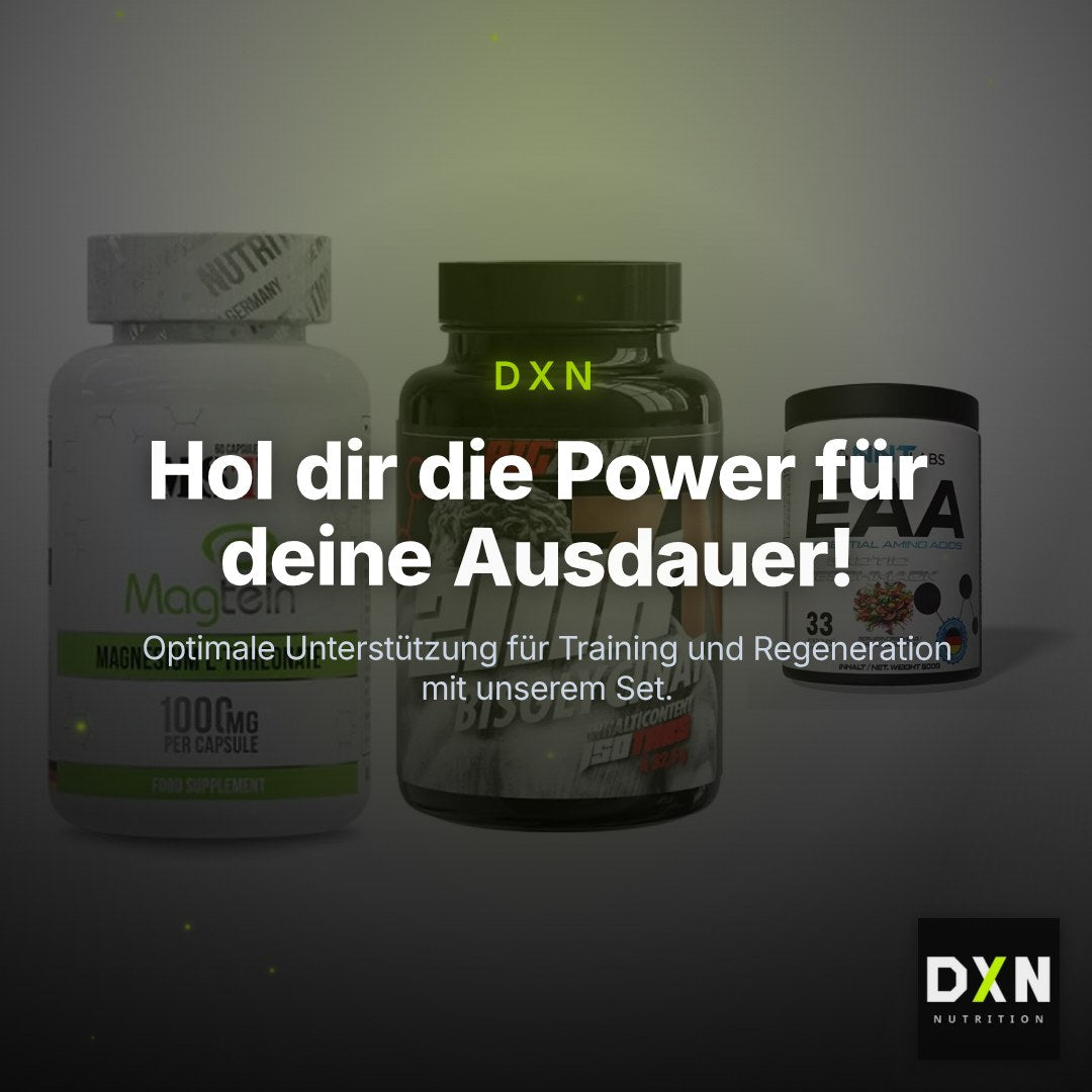 Ausdauer-Set: MST Magnesium + Big Zone Zink + NNT EAA – Clean Showcase Plus