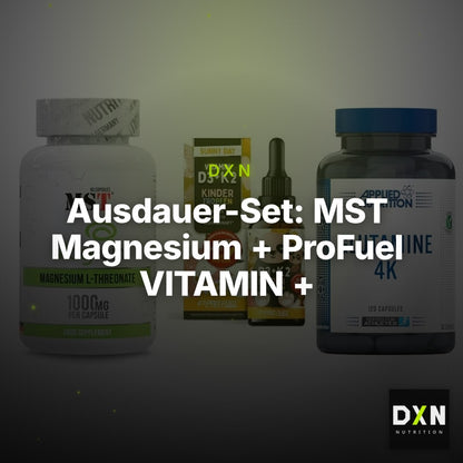 Ausdauer-Set: MST Magnesium + ProFuel VITAMIN + Applied Nutritio – Clean Showcase Plus