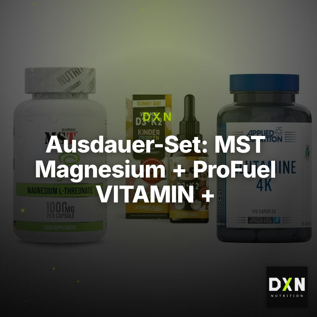 Ausdauer-Set: MST Magnesium + ProFuel VITAMIN + Applied Nutritio – Clean Showcase Plus