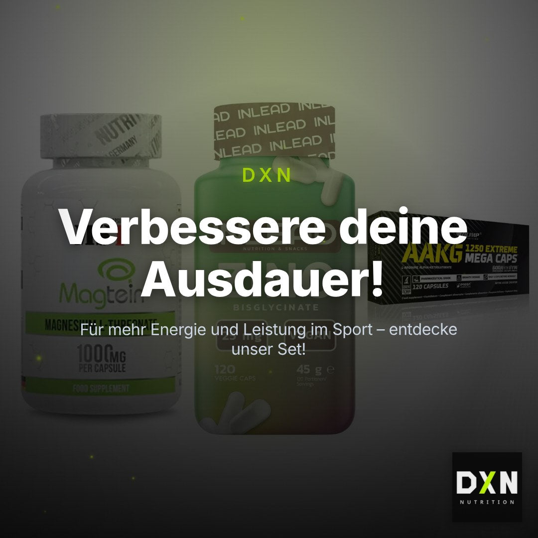 Ausdauer-Set: MST Magnesium + INLEAD Zink + Olimp AAKG – Clean Showcase Plus