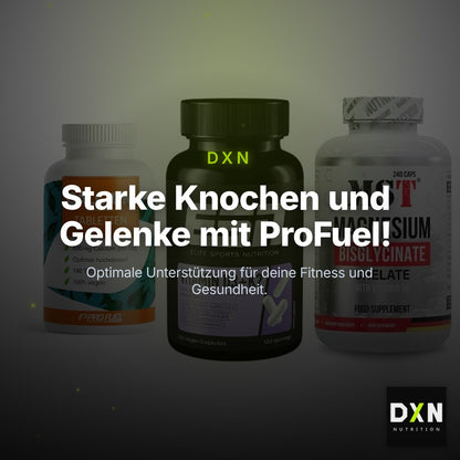 Calcium, Vitamin D & Magnesium: ProFuel Calcium + 2 weitere – Clean Showcase Plus