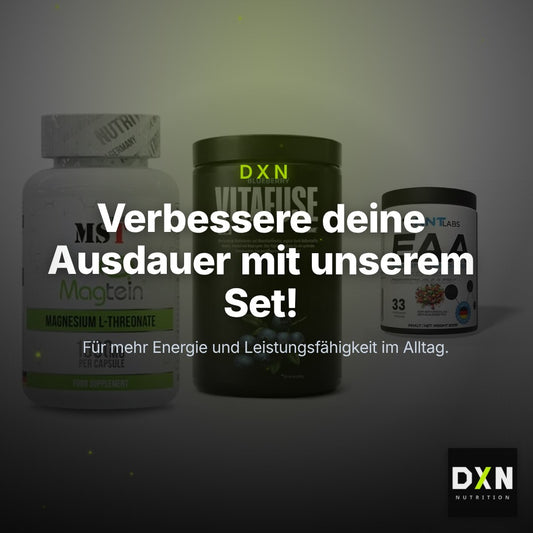 Ausdauer-Set: MST Magnesium + Big Zone Vitafus + NNT EAA – Clean Showcase Plus