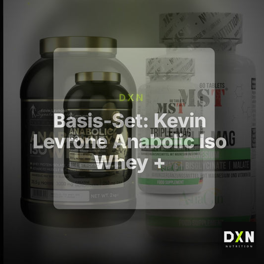Basis-Set: Kevin Levrone Anabolic Iso Whey + MST Tripple Mag – Clean Showcase Plus