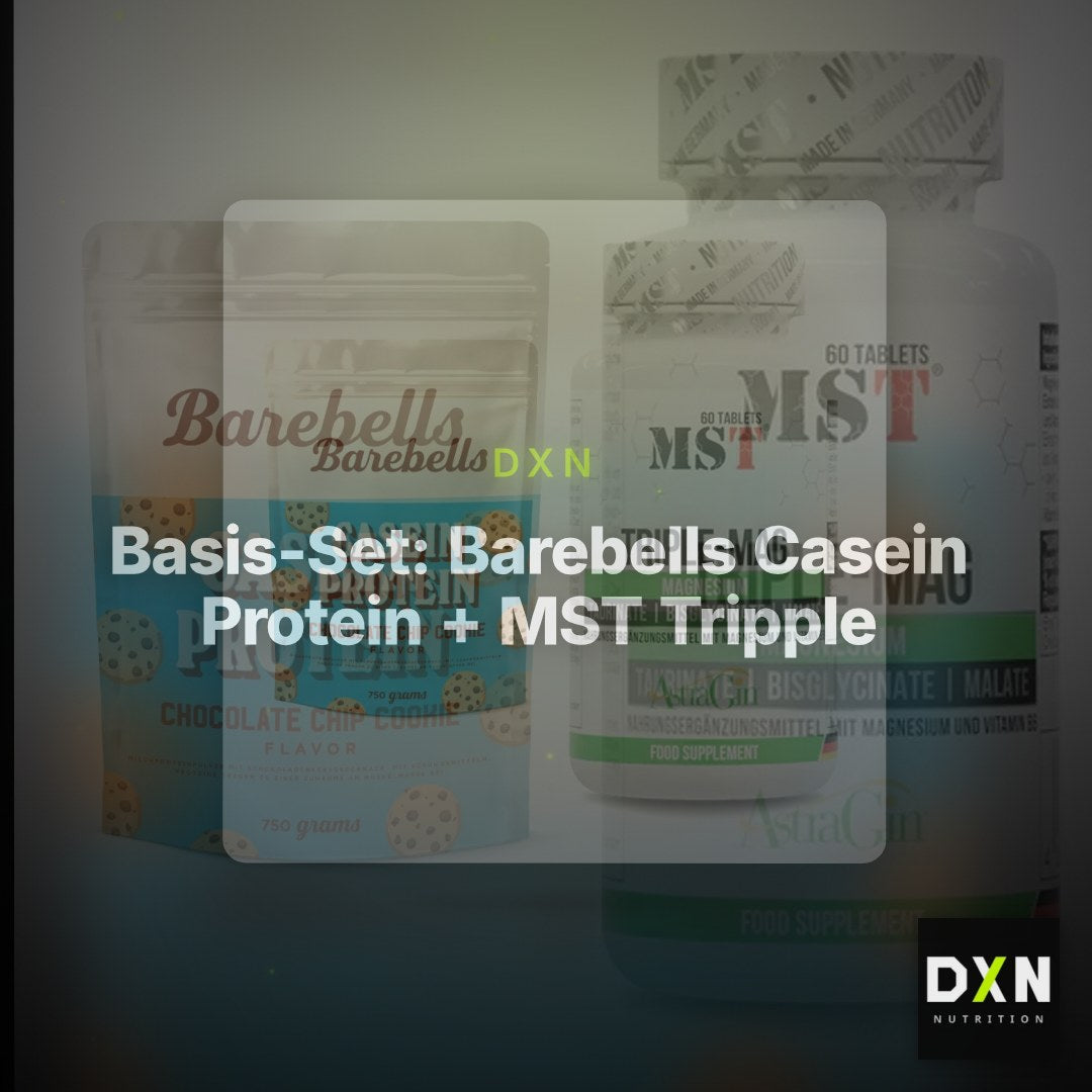 Basis-Set: Barebells Casein Protein + MST Tripple Mag – Clean Showcase Plus