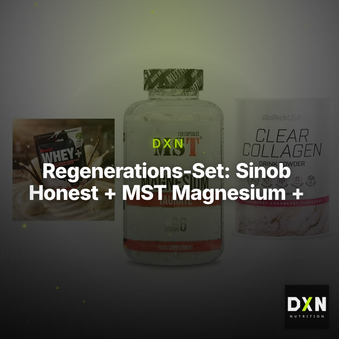 Regenerations-Set: Sinob Honest + MST Magnesium + BioTech Clear – Clean Showcase Plus