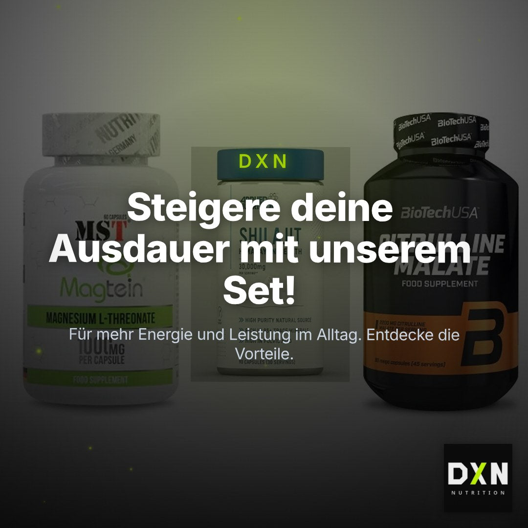 Ausdauer-Set: MST Magnesium + Applied Nutritio + BioTech Citrulli – Clean Showcase Plus