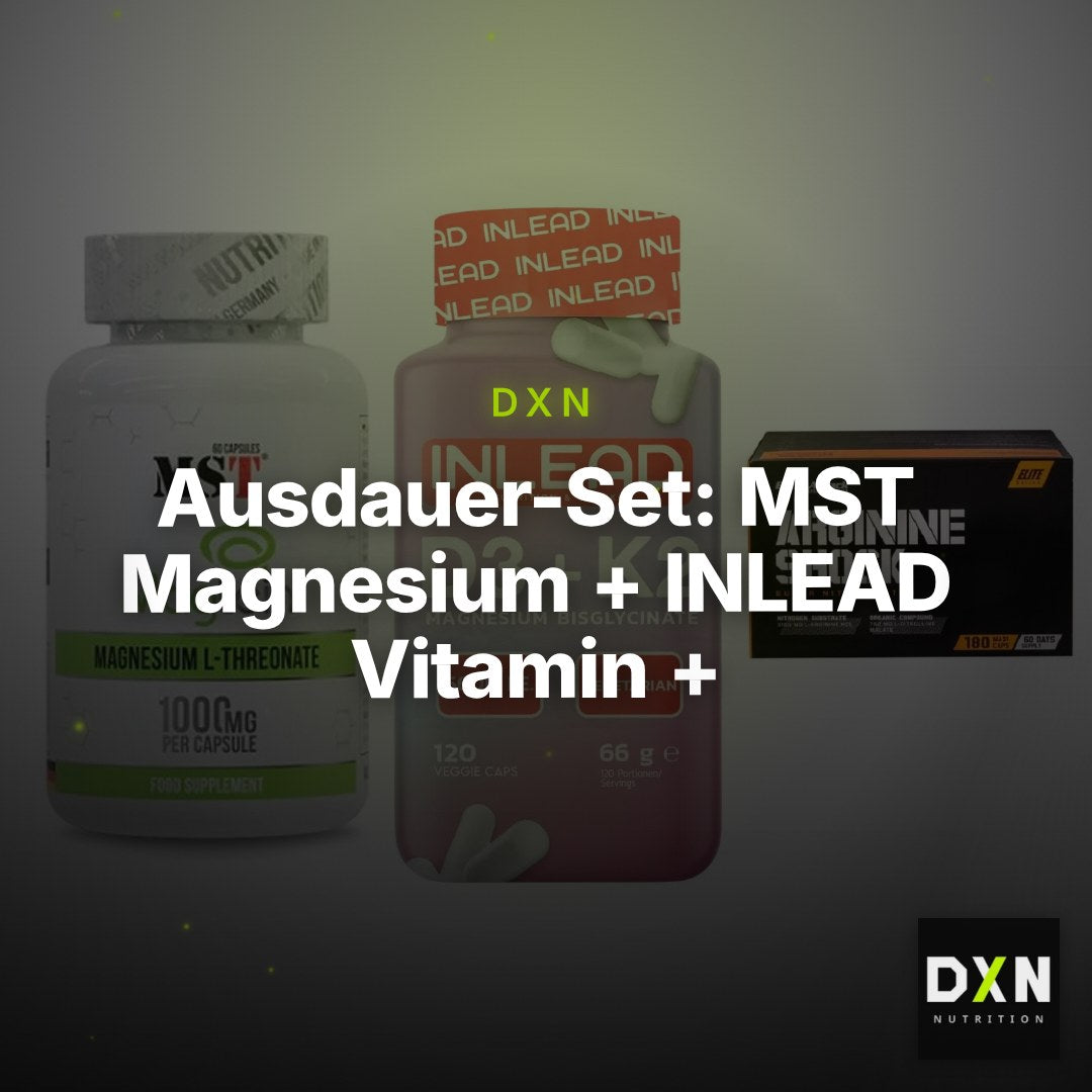 Ausdauer-Set: MST Magnesium + INLEAD Vitamin + Body Attack – Clean Showcase Plus