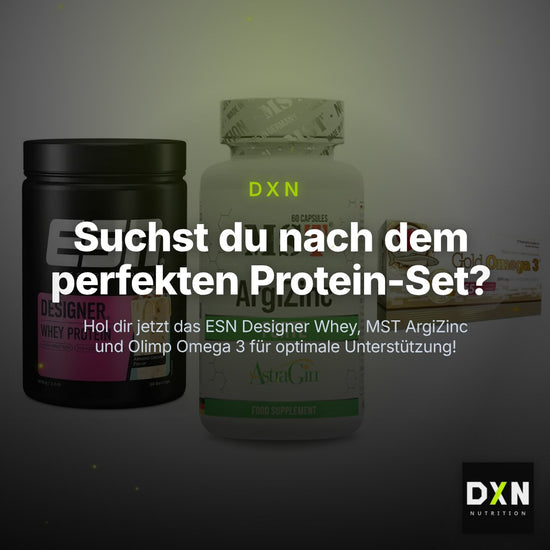 Definitionsphase-Set: ESN Designer + MST ArgiZinc + Olimp Omega 3 – Clean Showcase Plus