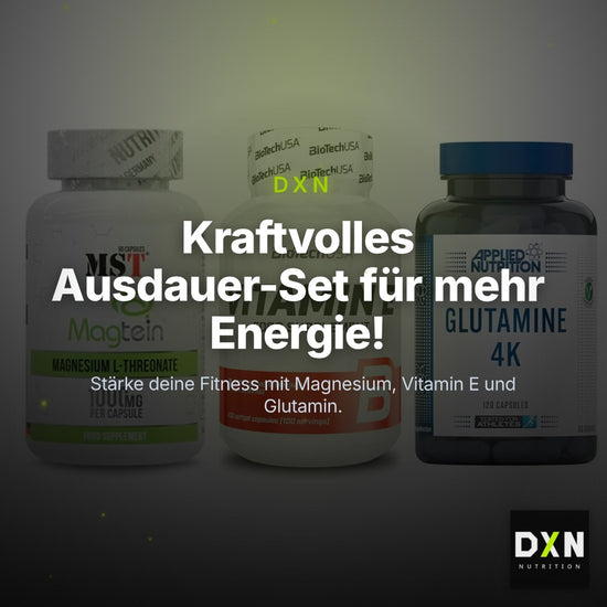 Ausdauer-Set: MST Magnesium + BioTech Vitamin + Applied Nutritio – Clean Showcase Plus