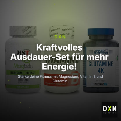 Ausdauer-Set: MST Magnesium + BioTech Vitamin + Applied Nutritio – Clean Showcase Plus