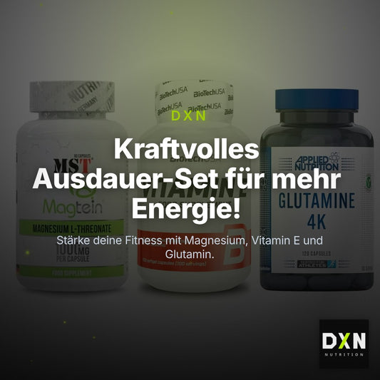 Ausdauer-Set: MST Magnesium + BioTech Vitamin + Applied Nutritio – Clean Showcase Plus