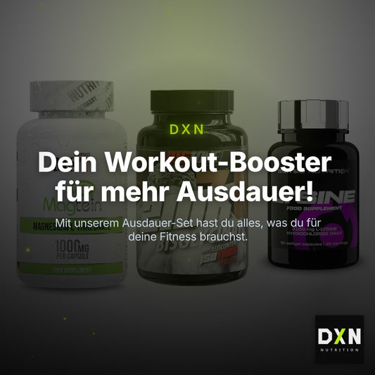 Ausdauer-Set: MST Magnesium + Big Zone Zink + Scitec Lysine – Clean Showcase Plus