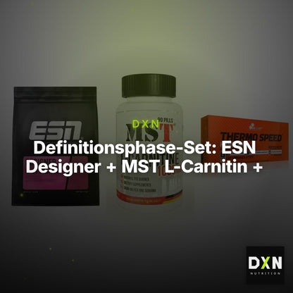 Definitionsphase-Set: ESN Designer + MST L-Carnitin + Olimp Thermo – Clean Showcase Plus