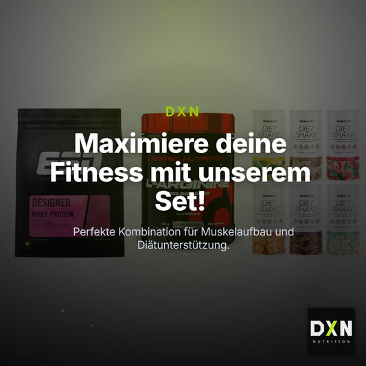 Definitionsphase-Set: ESN Designer + Scitec Arginin + BioTech Diet – Clean Showcase Plus
