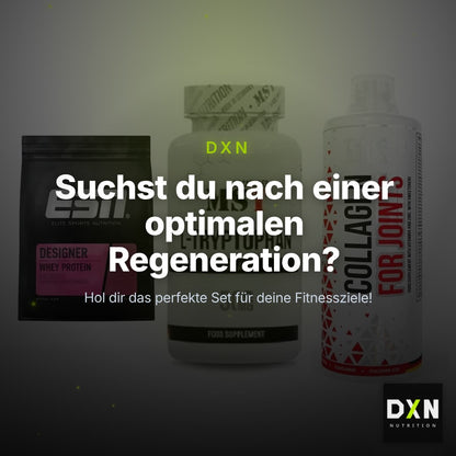 Regenerations-Set: ESN Designer + MST Tryptophan + MST Collagen – Clean Showcase Plus