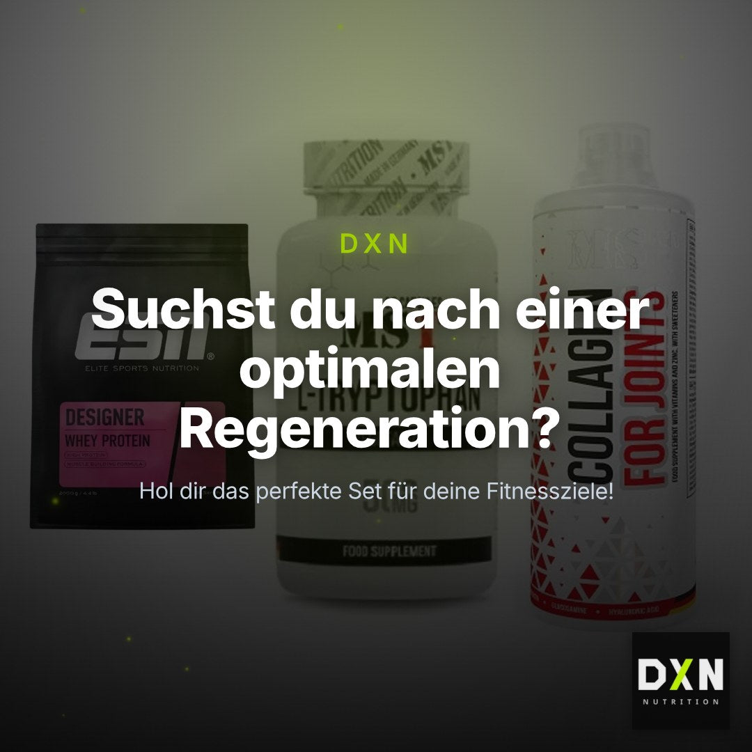 Regenerations-Set: ESN Designer + MST Tryptophan + MST Collagen – Clean Showcase Plus