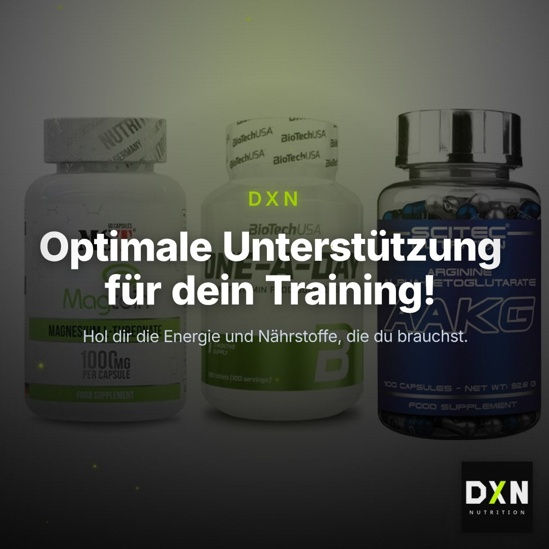 Ausdauer-Set: MST Magnesium + BioTech One A + Scitec AAKG – Clean Showcase Plus