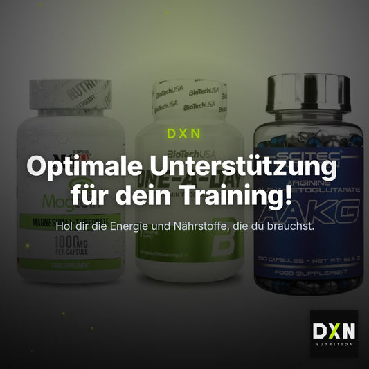 Ausdauer-Set: MST Magnesium + BioTech One A + Scitec AAKG – Clean Showcase Plus