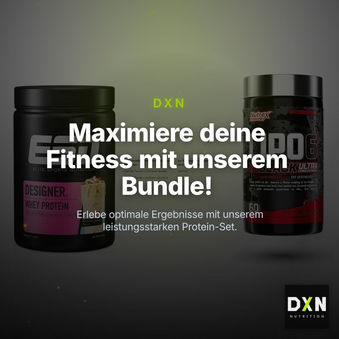 Definitionsphase-Set: ESN Designer + INLEAD L-Carni + Nutrex Lipo 6 – Clean Showcase Plus