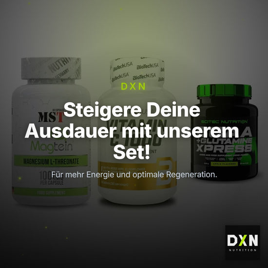 Ausdauer-Set: MST Magnesium + BioTech Vitamin + Scitec BCAA – Clean Showcase Plus