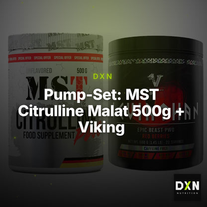 Pump-Set: MST Citrulline Malat 500g + Viking Power Leviathan Hardcore – Clean Showcase Plus