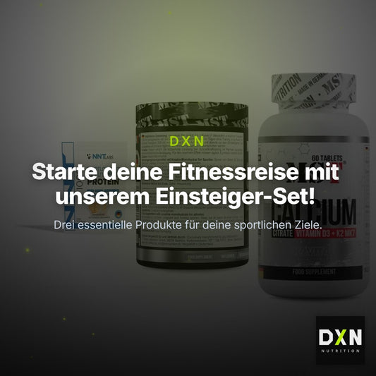 Einsteiger-Set: NNT Whey + MST Creatin + MST Calcium – Clean Showcase Plus