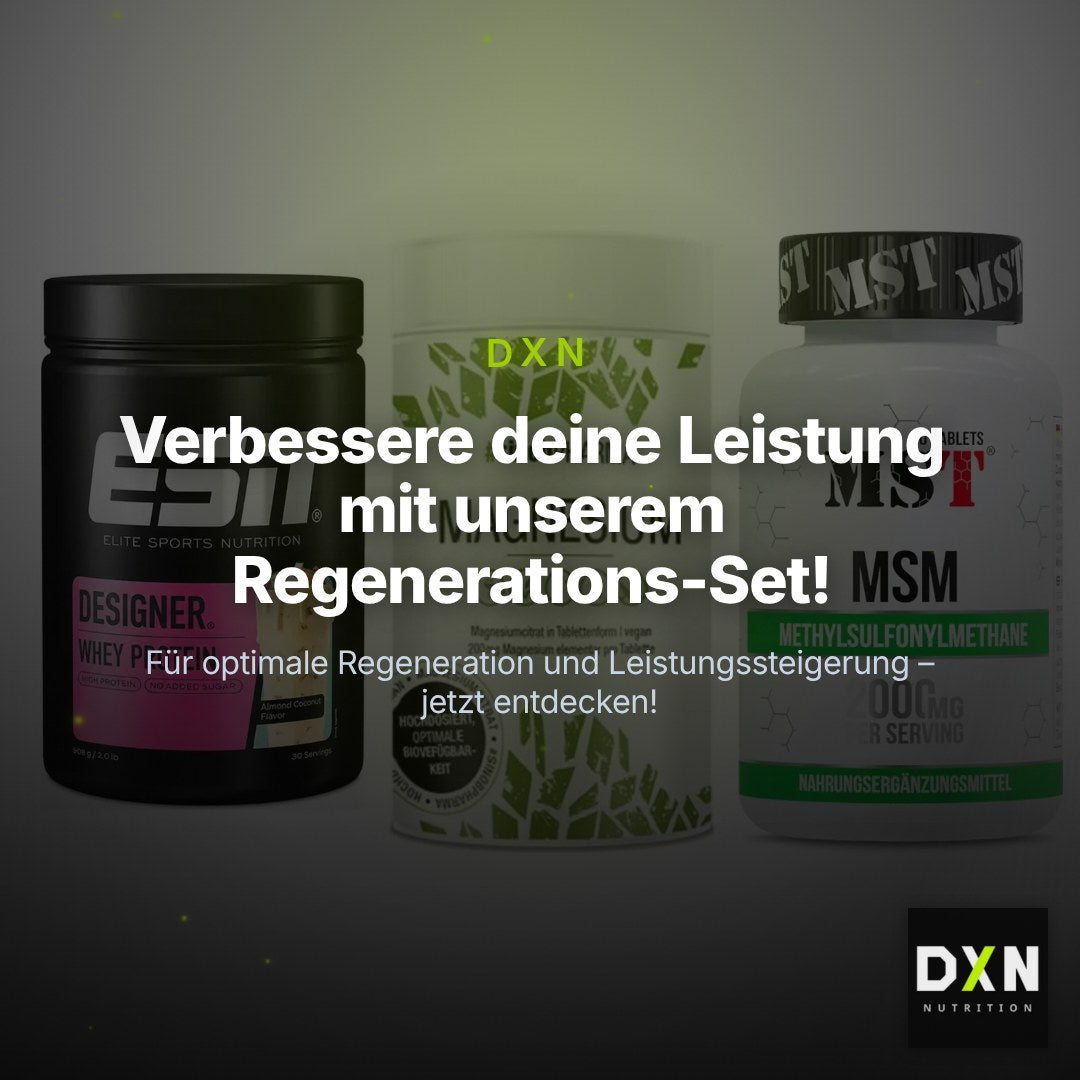 Regenerations-Set: ESN Designer + Sinob Magnesium + MST MSM 2000 / – Clean Showcase Plus