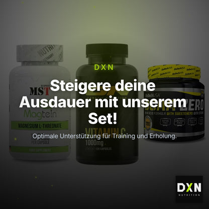 Ausdauer-Set: MST Magnesium + GN Vitamin C + BioTech BCAA – Clean Showcase Plus
