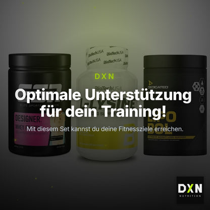 Definitionsphase-Set: ESN Designer + BioTech L-Lysi + Dedicated – Clean Showcase Plus