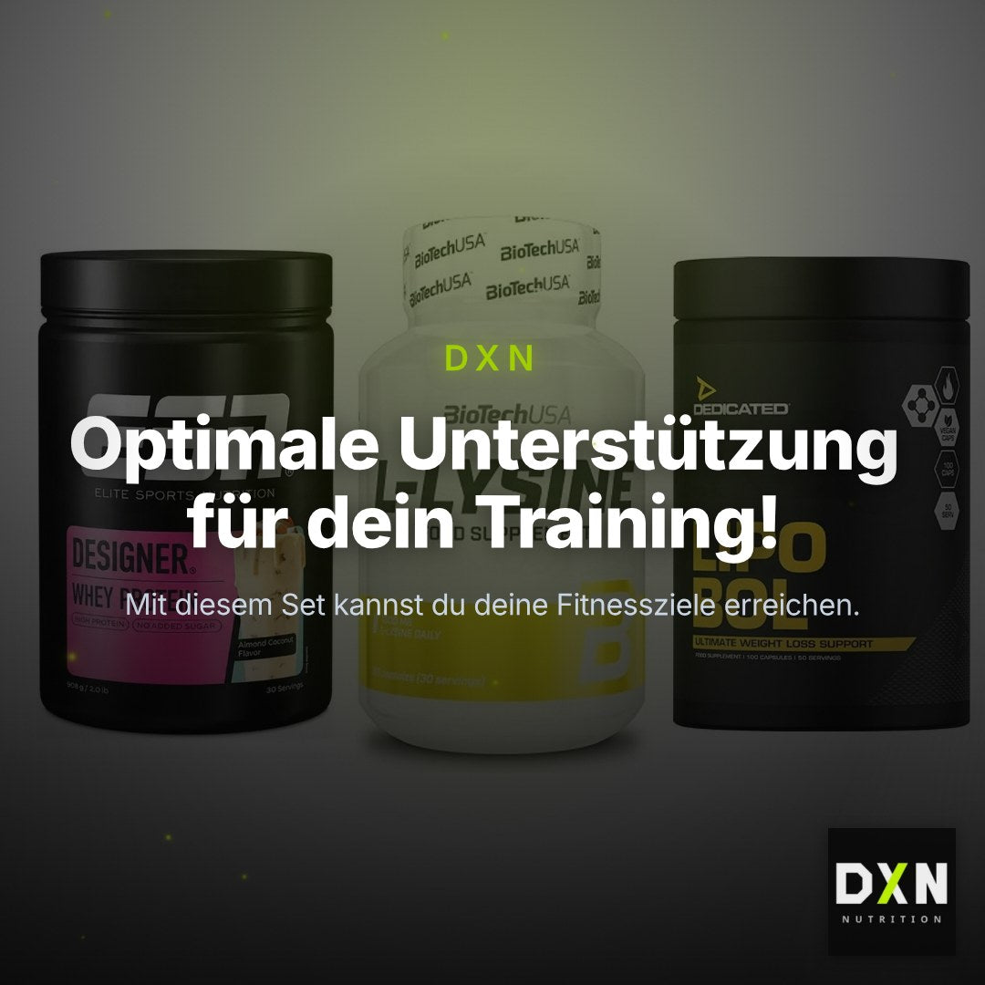Definitionsphase-Set: ESN Designer + BioTech L-Lysi + Dedicated – Clean Showcase Plus