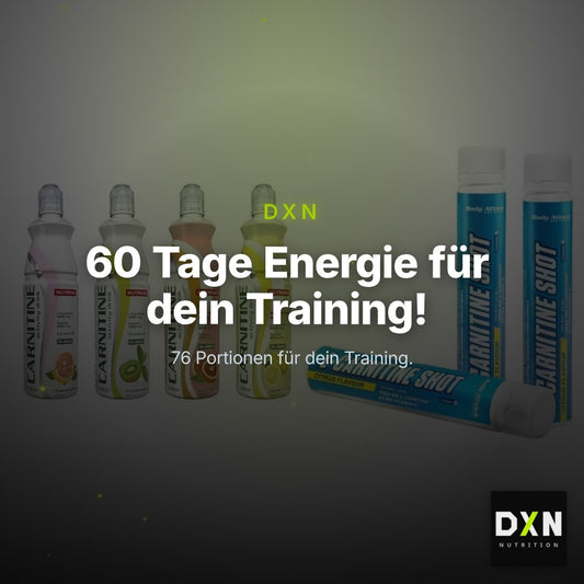 Carnitin-Vorrat 60 Tage: Nutrend Activity – 60 Tage, 76 Portionen – Clean Showcase Plus