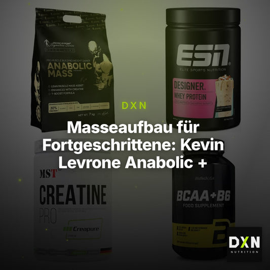 Masseaufbau für Fortgeschrittene: Kevin Levrone Anabolic + 3 weitere – Clean Showcase Plus