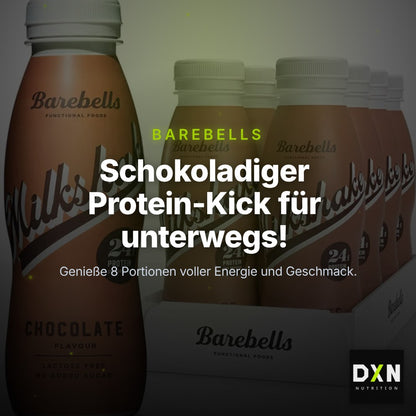 Barebells Protein Milkshake (8x330ml), 2640 ml – Clean Showcase Plus