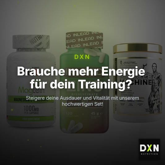 Ausdauer-Set: MST Magnesium + INLEAD Zink + Kevin Levrone – Clean Showcase Plus