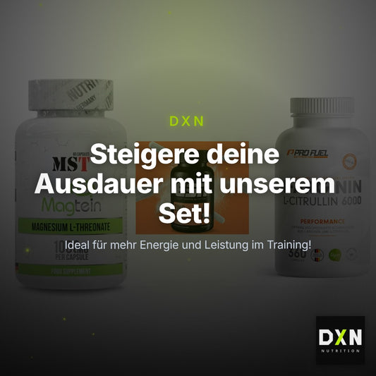 Ausdauer-Set: MST Magnesium + ESN Zinc + ProFuel L-Argini – Clean Showcase Plus