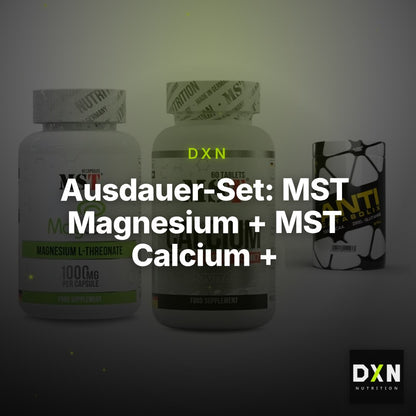 Ausdauer-Set: MST Magnesium + MST Calcium + FA Nutrition – Clean Showcase Plus