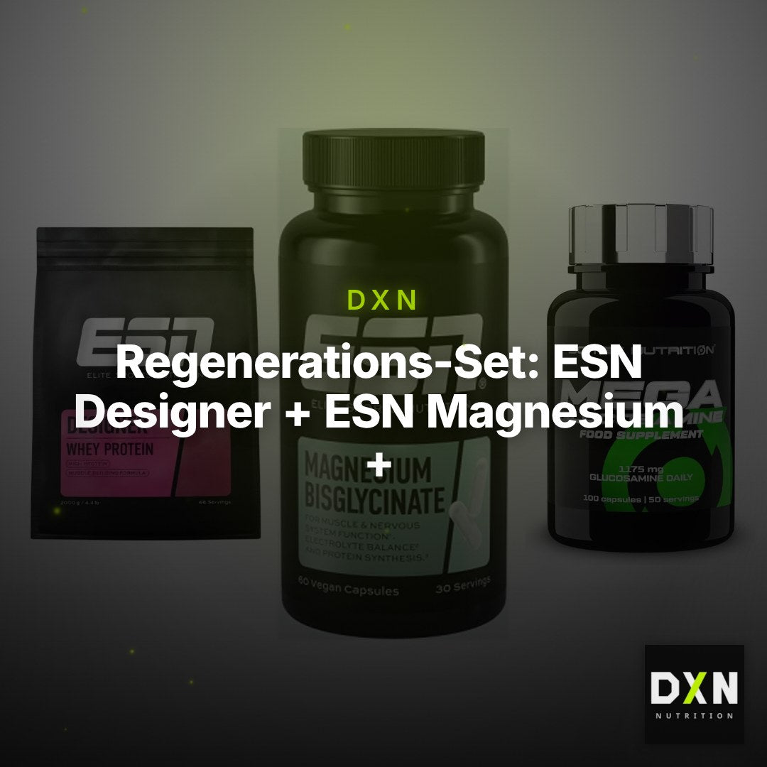 Regenerations-Set: ESN Designer + ESN Magnesium + Scitec Mega – Clean Showcase Plus