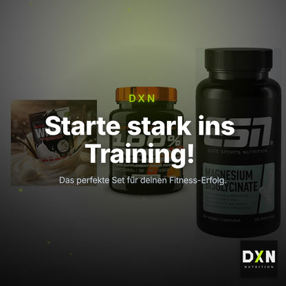 Einsteiger-Set: Sinob Honest + Scitec Creatine + ESN Magnesium – Clean Showcase Plus
