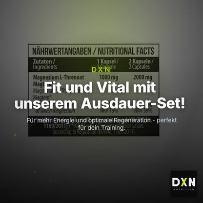 Ausdauer-Set: MST Magnesium + Big Zone Vitafus + ESN Ultrapure – Clean Showcase Plus