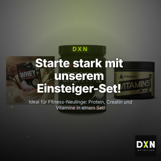 Einsteiger-Set: Sinob Honest + MST Creatin + Peak Vitamin A-Z – Clean Showcase Plus
