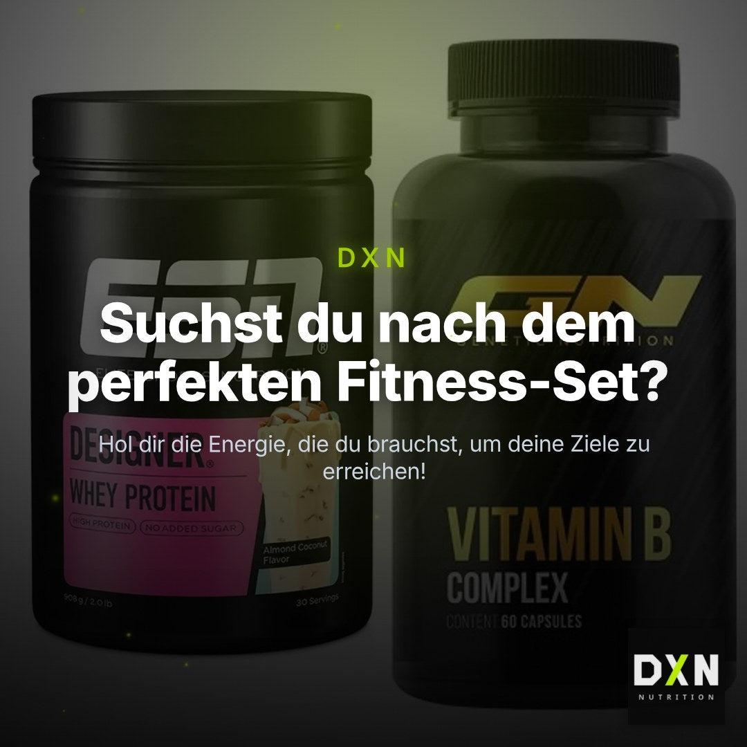 Basis-Set: ESN Designer Whey + GN Vitamin B-Complex – Clean Showcase Plus